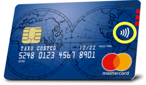コストコグローバルカードはMastercardコンタクトレス搭載
