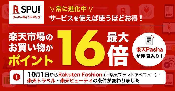 楽天市場スーパーポイントアッププログラムの概要画像