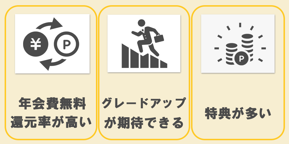 クレジットカードの選び方 20代 30代