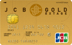 JCB GOLD EXTAGEのカード券面