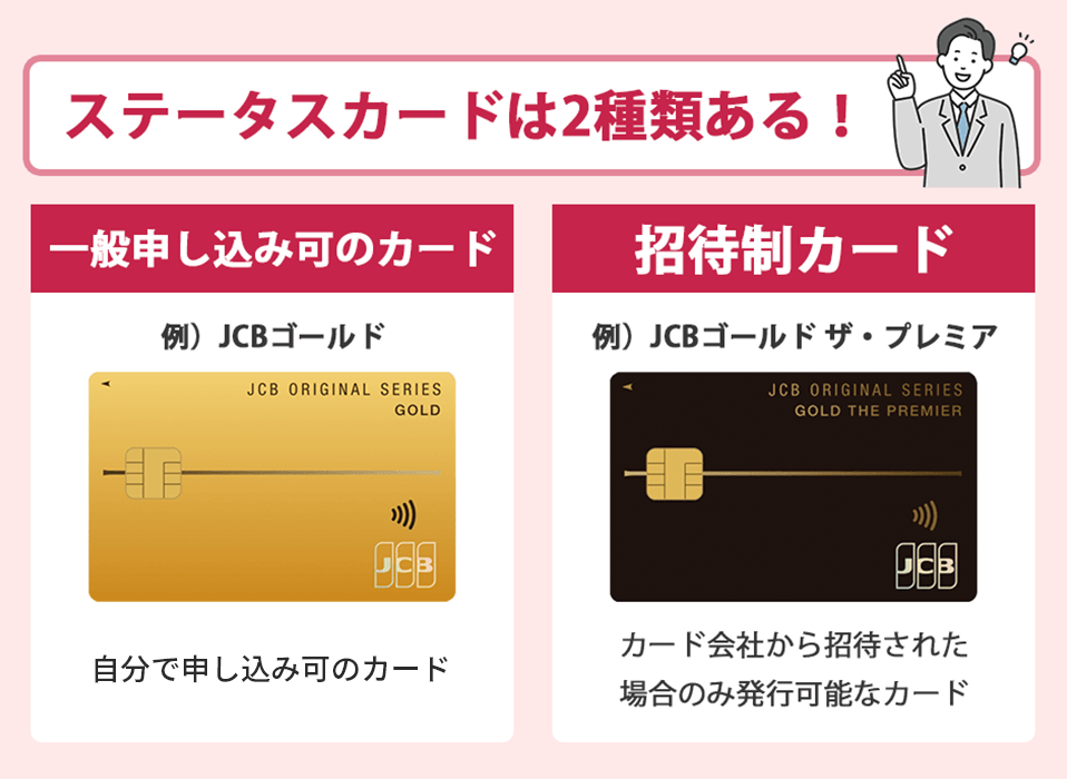 ステータスカードの種類