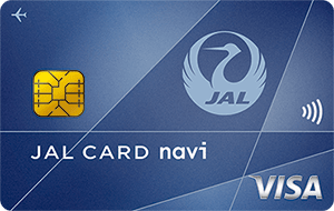 JALカード navi(学生専用)のカード券面