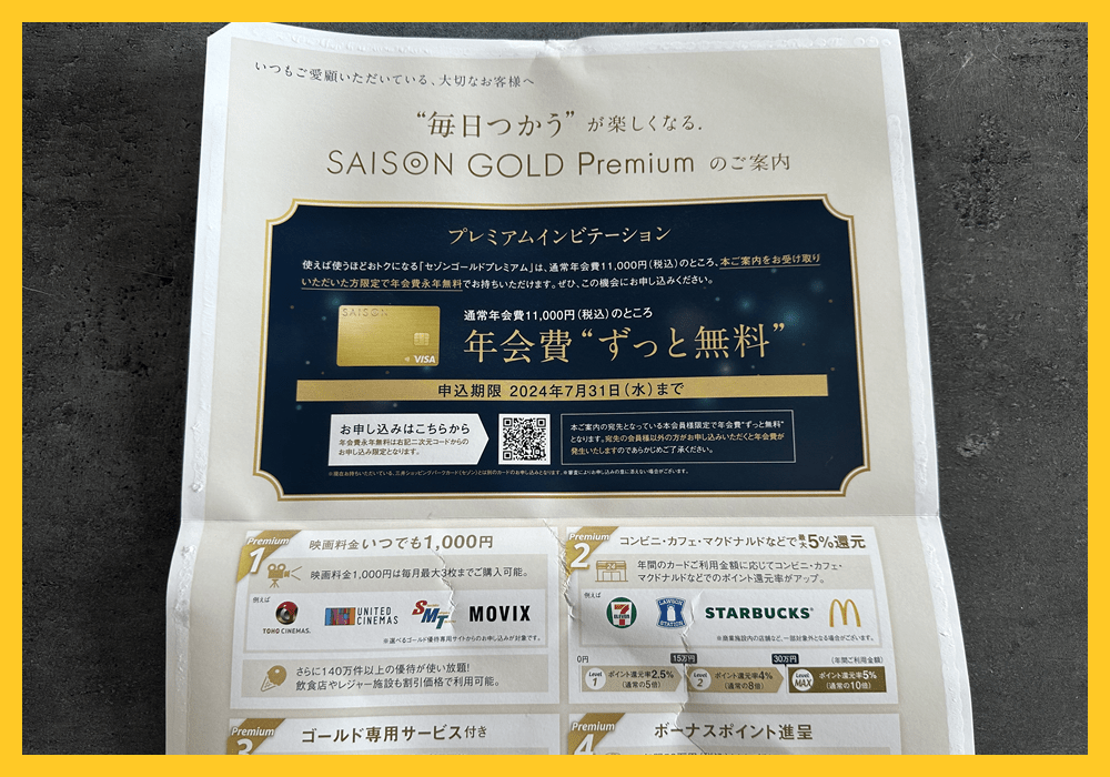 ゴールドカードのインビテーションを期待している人