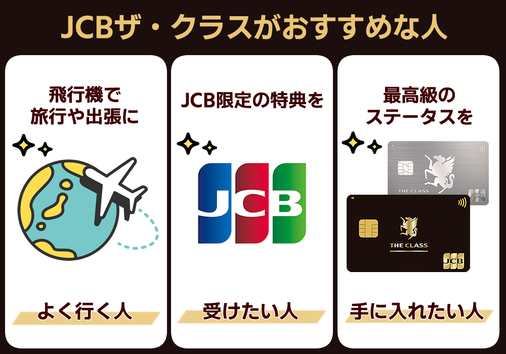 JCBザ・クラスがおすすめな人