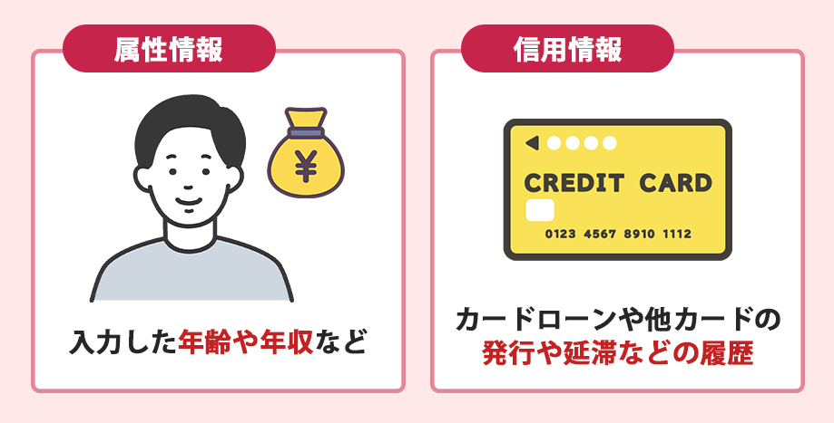 属性情報と信用情報の解説