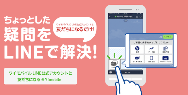 Yモバイルサポート