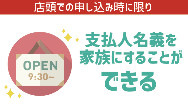 【UQモバイルは名義変更不可】対処法を4つご紹介 (5)