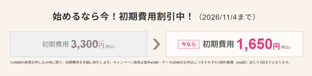 IIJmioeSIM割引