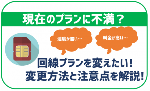 mineo回線プラン変更方法