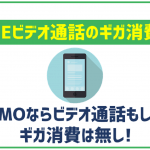 LINEのビデオ通話ってどれくらいギガ消費されるの?LINEMOなら消費無し!