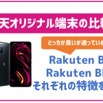 Rakuten BIGとBIGsの特徴と比較!自分に合う方はどれ?