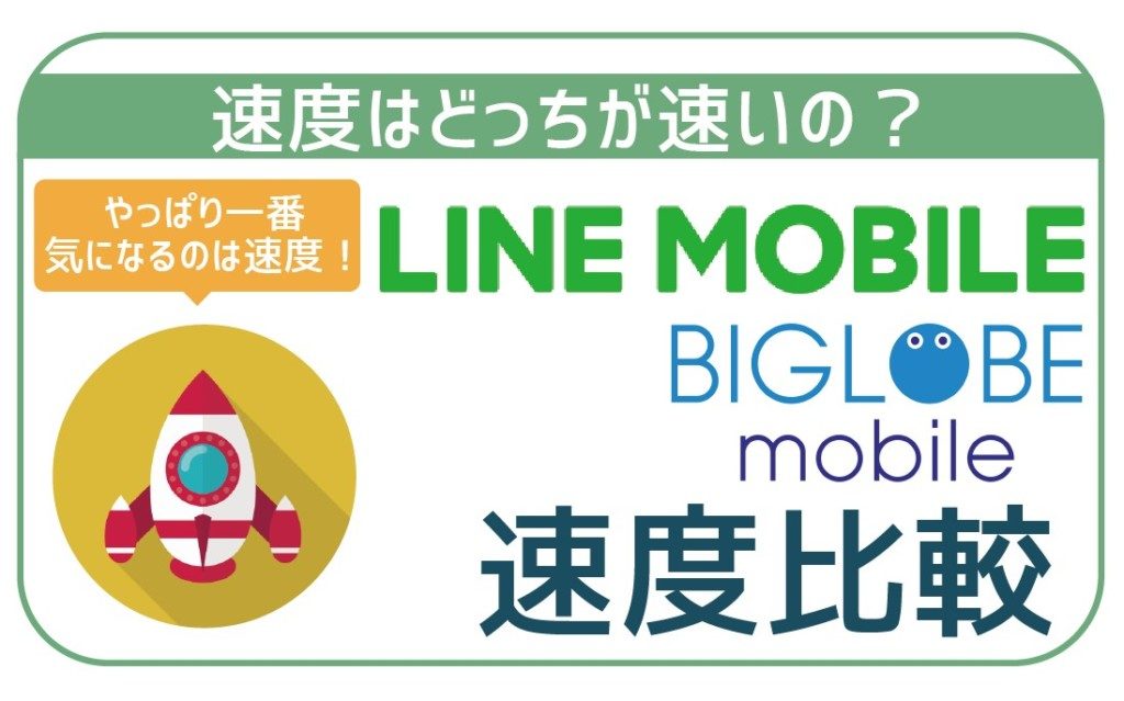 LINEモバイルBIGLOBEモバイル速度比較-01
