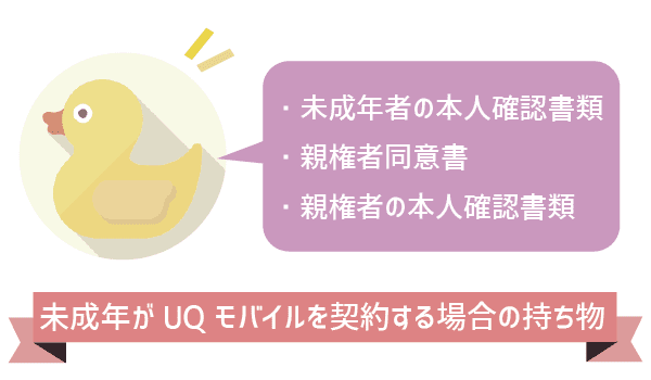 UQモバイル未成年も契約可！でも面倒かつお得じゃない！ (4)