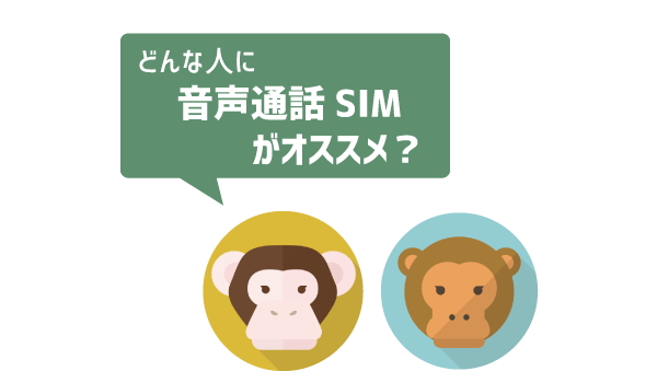 データSIMと音声SIMの違い1