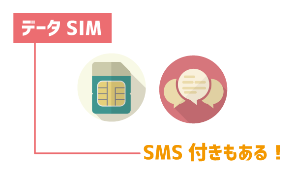 データSIMと音声SIMの違い1