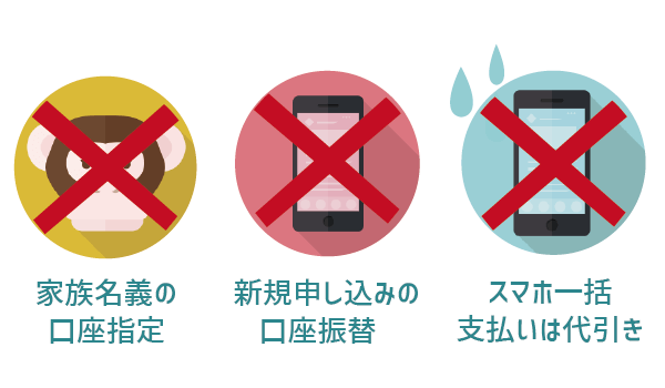 UQモバイル口座振替不可なケース！口振手順に注意点 (5)