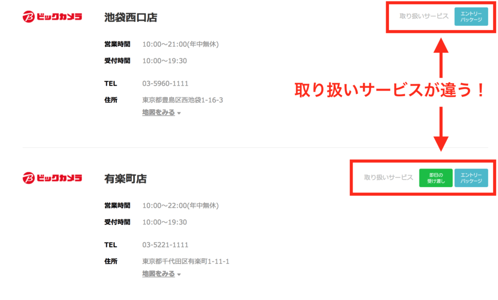 LINEモバイル取り扱いサービスがことなる