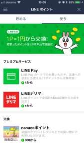 LINEモバイルポイント