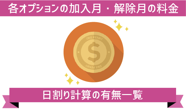 UQモバイルオプション加入・解除した時の料金は日割り？ (4)