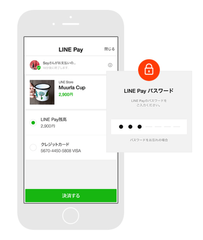 LINEモバイルLINE Pay決済