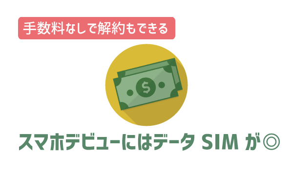 データSIMと音声SIMの違い1