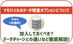 ワイモバイルのデータ増量オプションとは?メリットや注意点などを解説